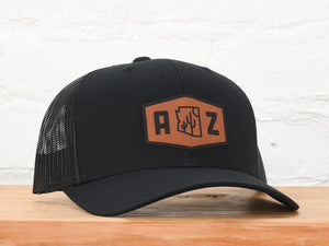 Arizona River Island Snapback - Black