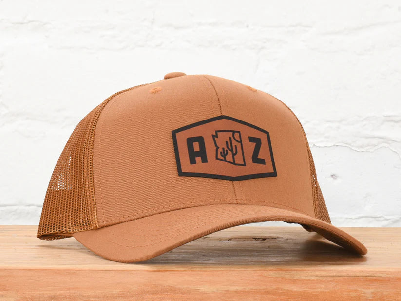 Arizona River Island Snapback - Brown