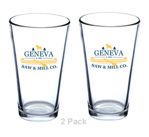 Geneva 16 oz Pint Glass