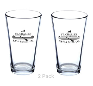 St. Charles 16 oz Pint Glass