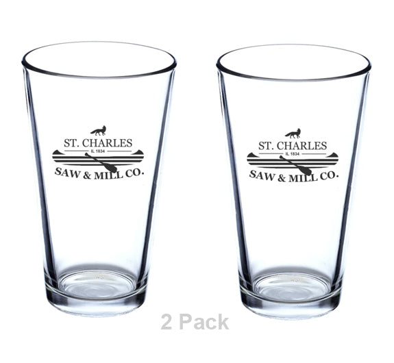 St. Charles 16 oz Pint Glass